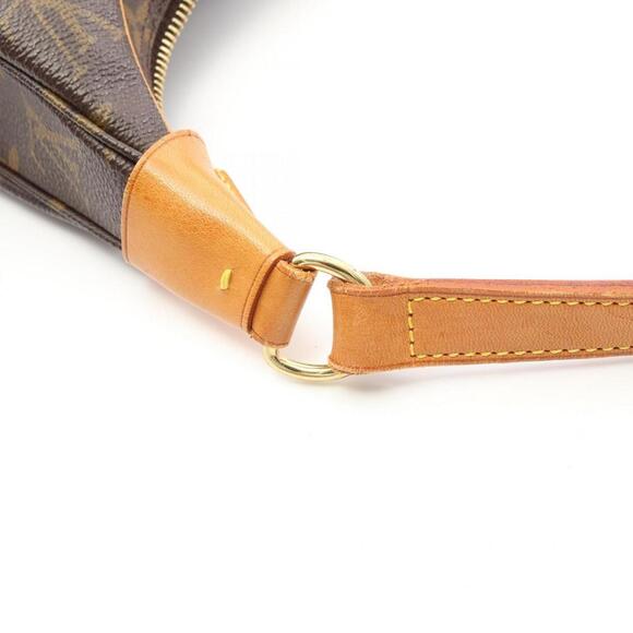 LOUIS VUITTON Brown Monogram Leather Shoulder Bag - Picture 9 of 10